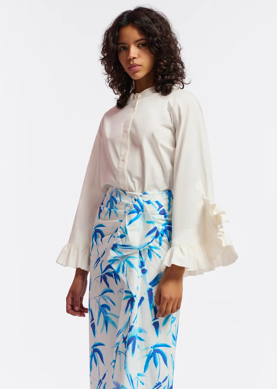 Famke Shirt in Off White