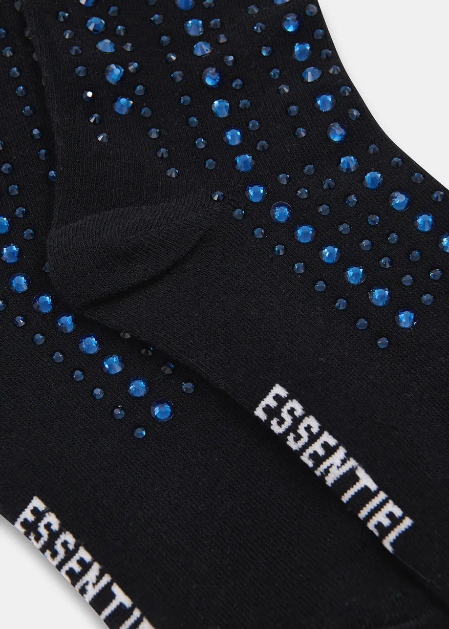 
                  
                    Grapes Black Socks with Rhinestones
                  
                