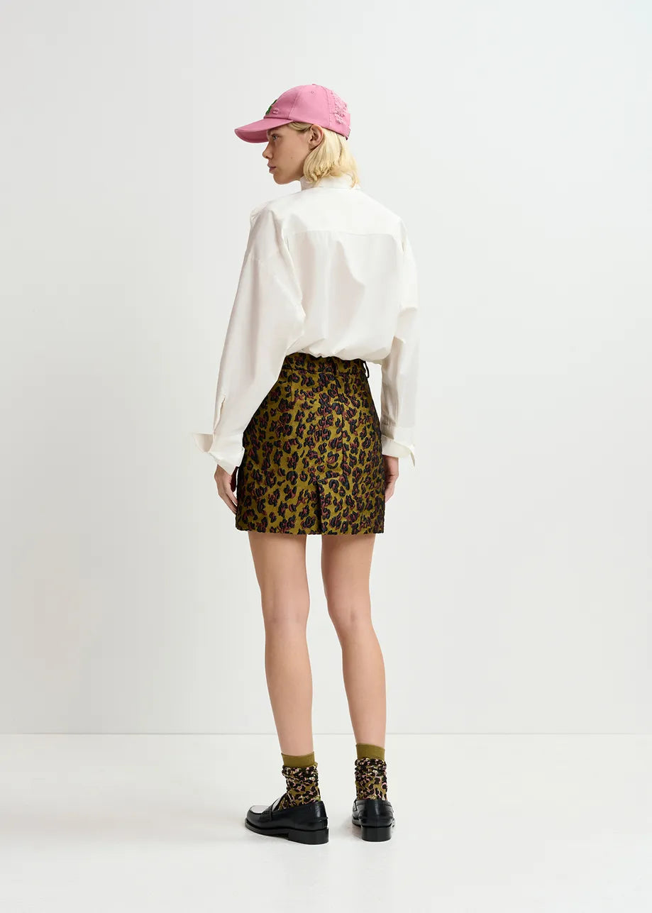 
                  
                    Greta Off-white cotton shirt with pussy bow
                  
                