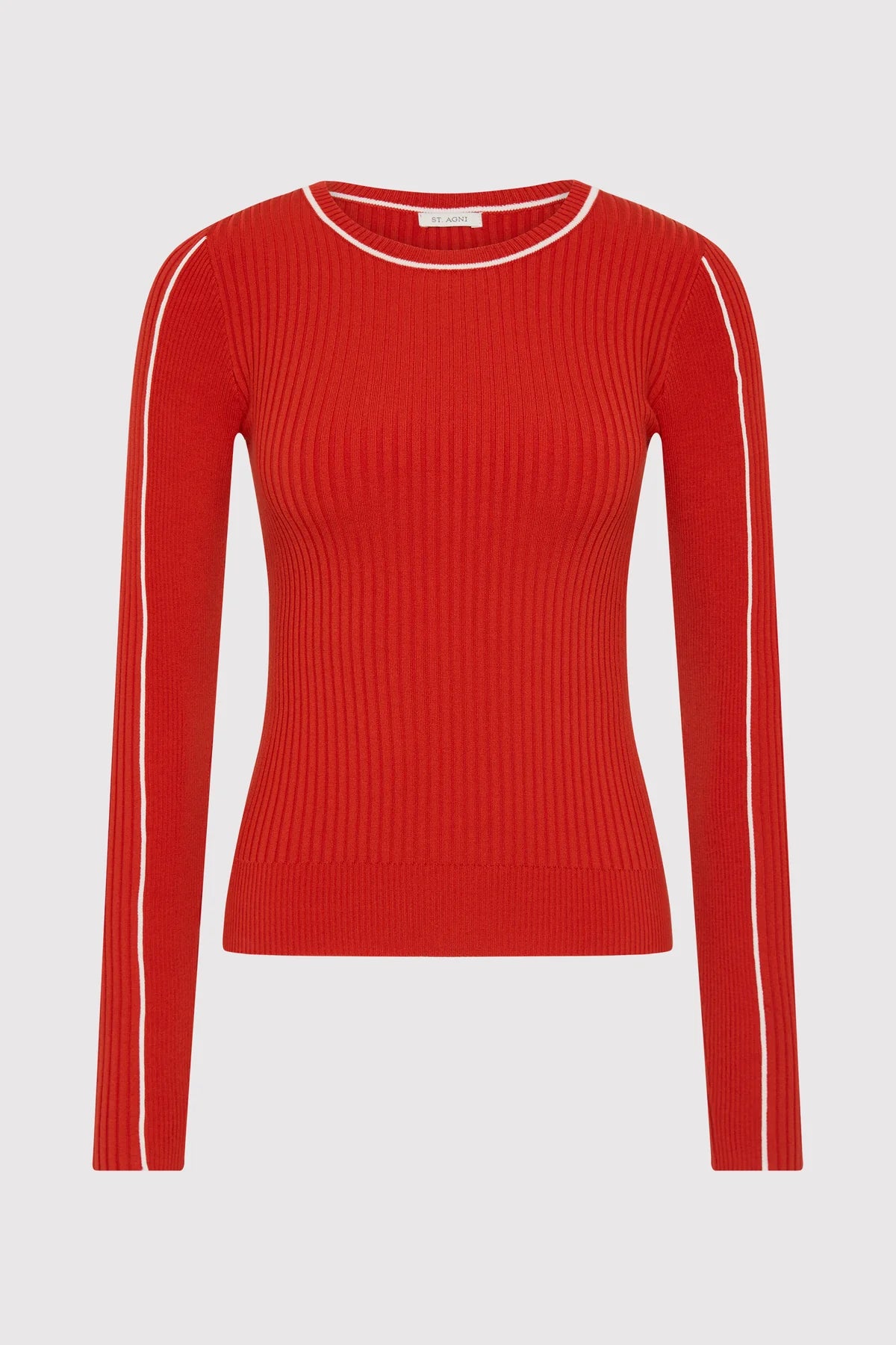 
                  
                    Fine Line Long Sleeve Top Red
                  
                