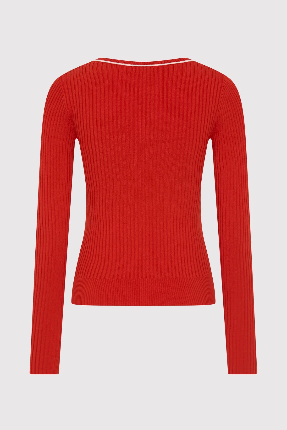 
                  
                    Fine Line Long Sleeve Top Red
                  
                