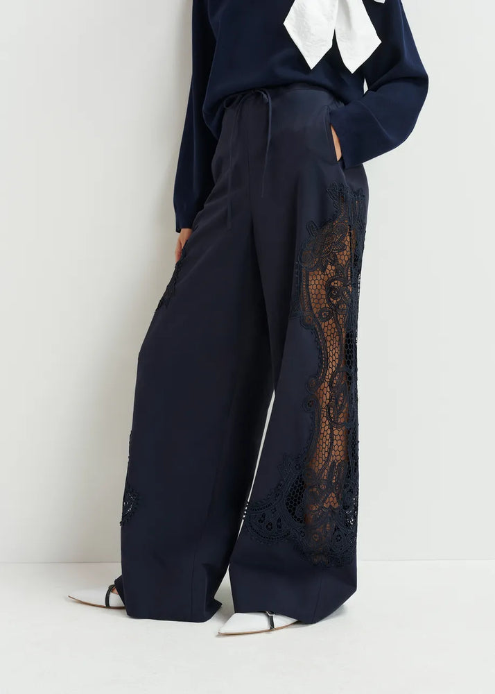 
                  
                    Hace Lace Panelled Pants
                  
                