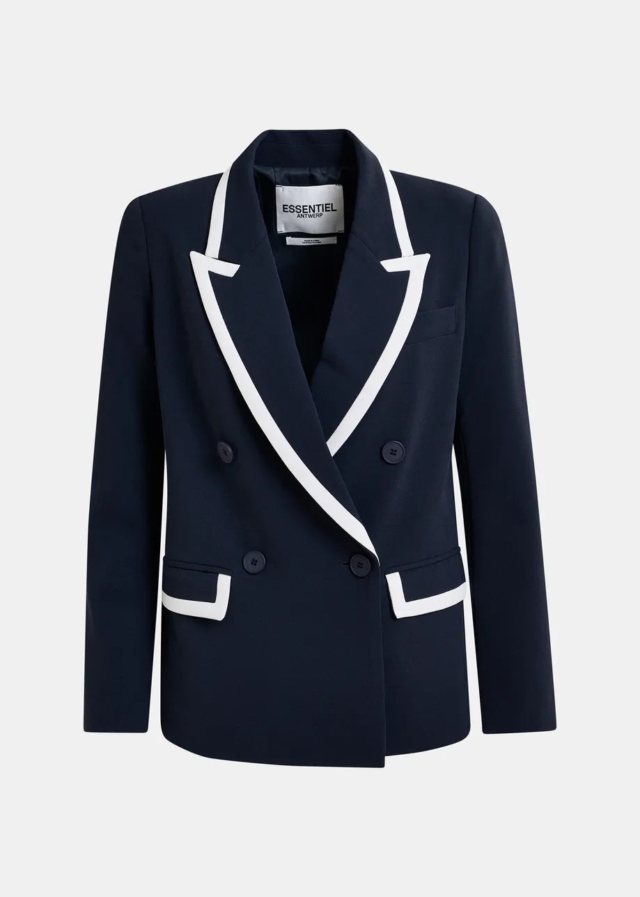 
                  
                    Hair Double Breasted Blazer
                  
                