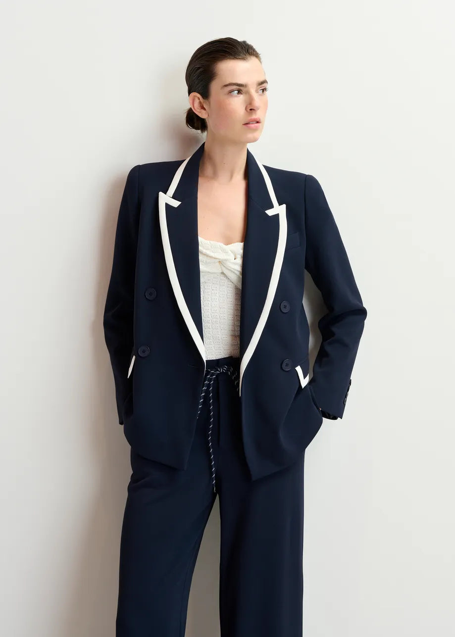 
                  
                    Hair Double Breasted Blazer
                  
                