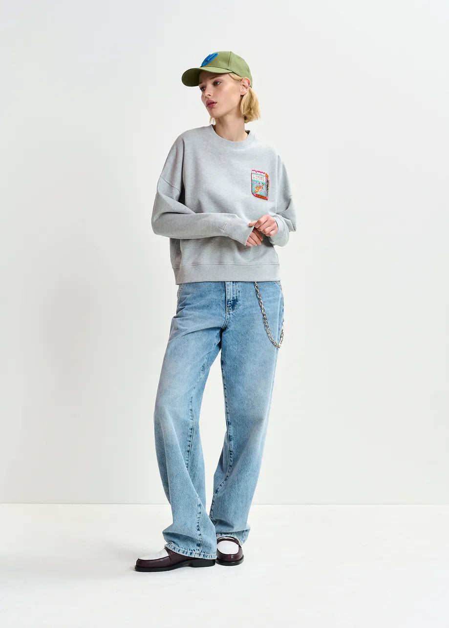 
                  
                    Hallumettes Embroidered Sweater
                  
                