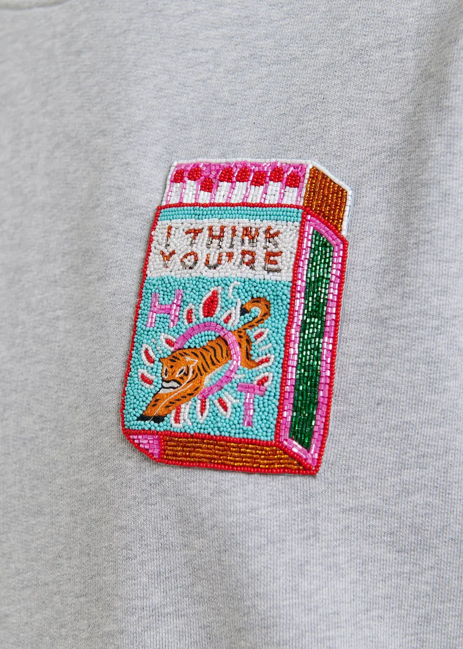 
                  
                    Hallumettes Embroidered Sweater
                  
                
