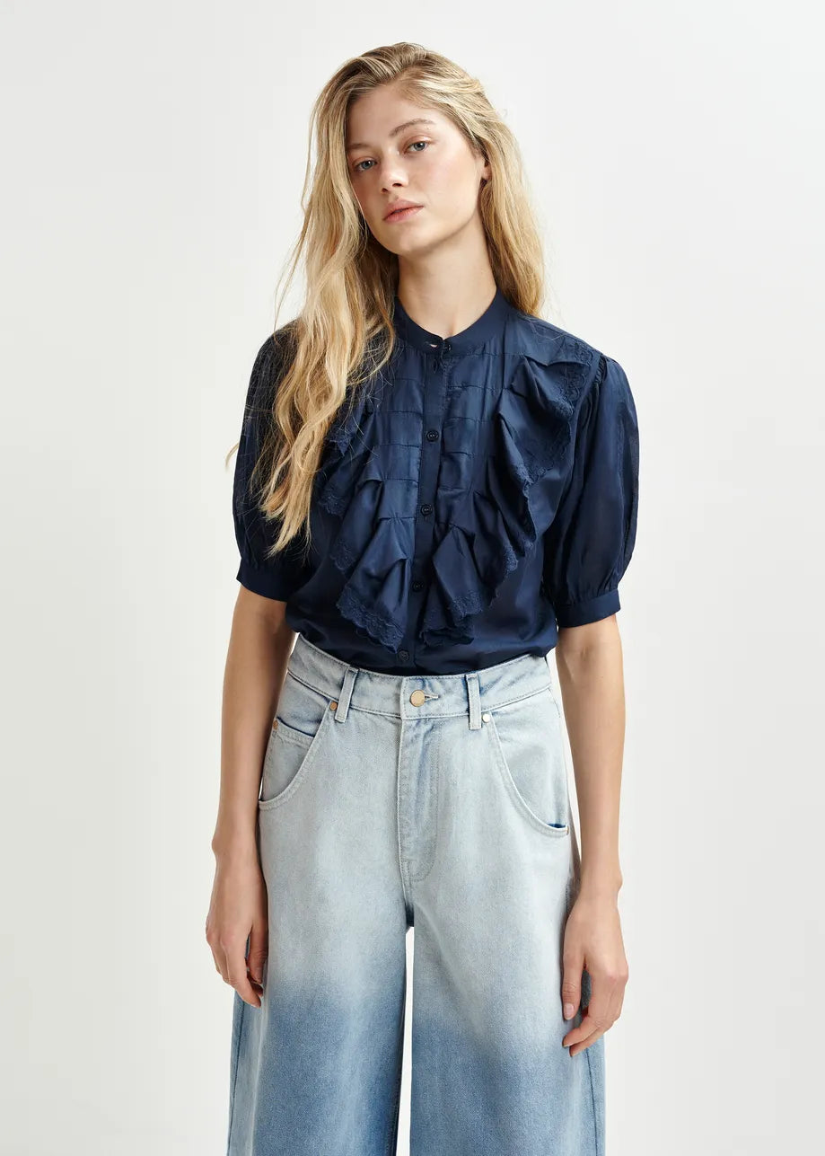 
                  
                    Hamadeus Ruffle Detail Shirt
                  
                