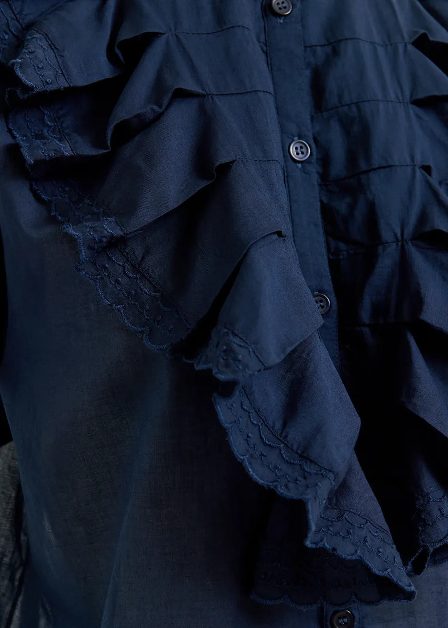 
                  
                    Hamadeus Ruffle Detail Shirt
                  
                