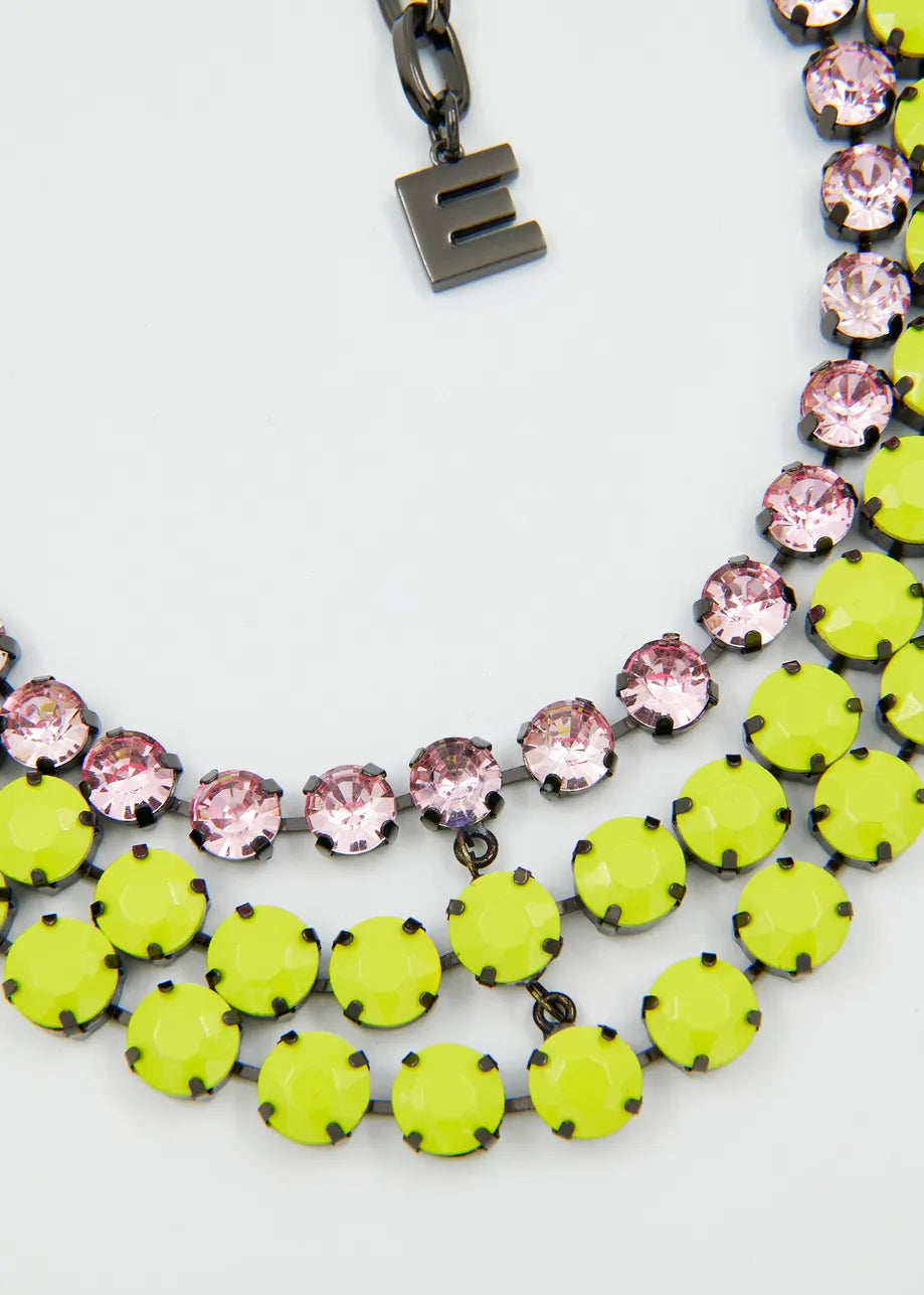 
                  
                    Hardians Rhinestones Necklace Citronella
                  
                