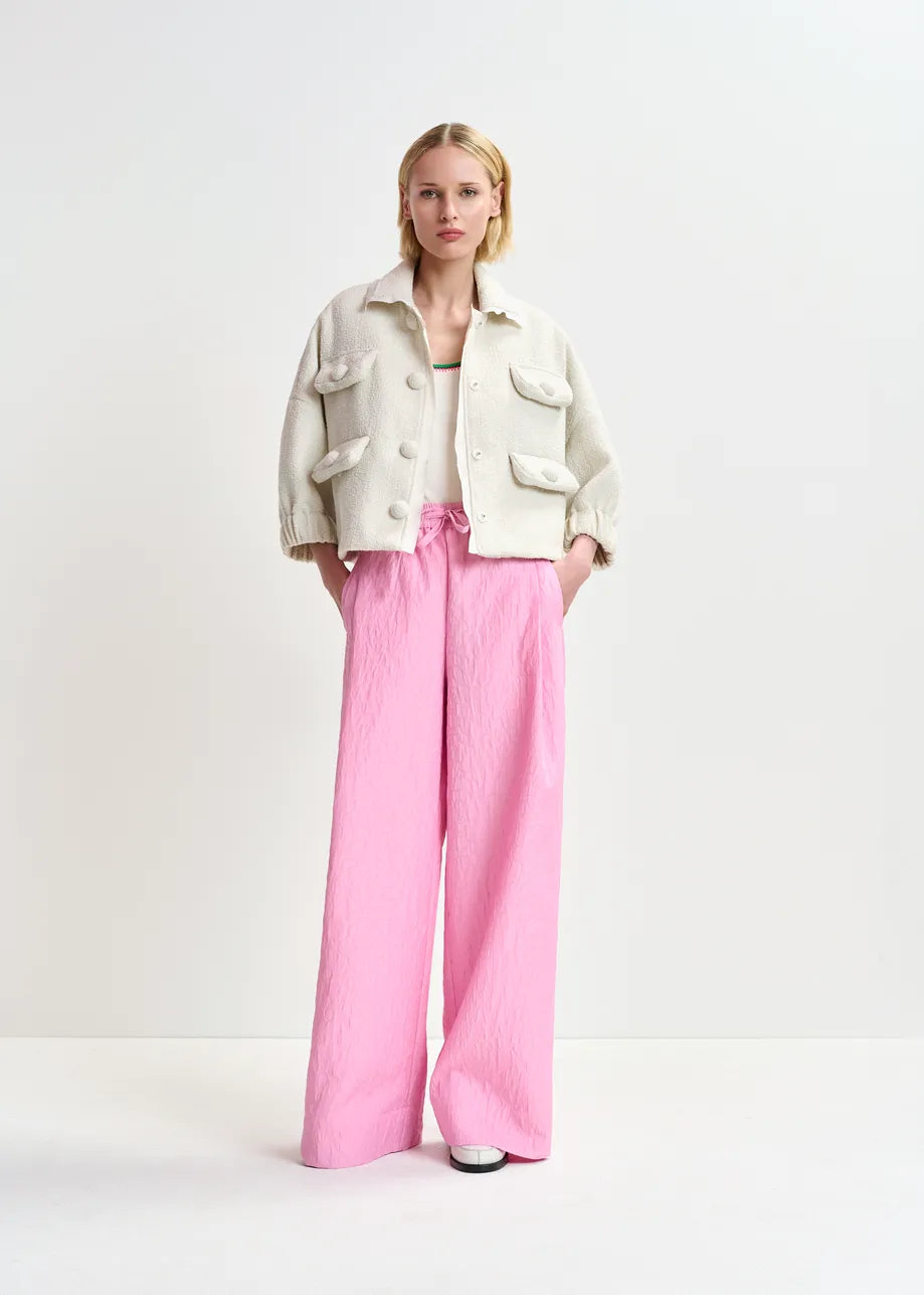 Hecks Cropped Jacket Sour Cream