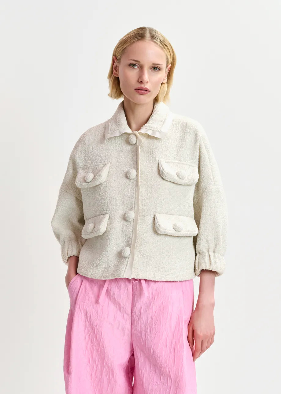 
                  
                    Hecks Cropped Jacket Sour Cream
                  
                