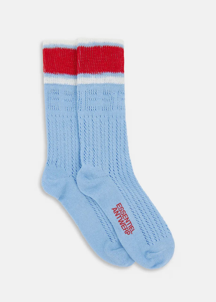 
                  
                    Hitaly Sporty Socks Blue and Red
                  
                