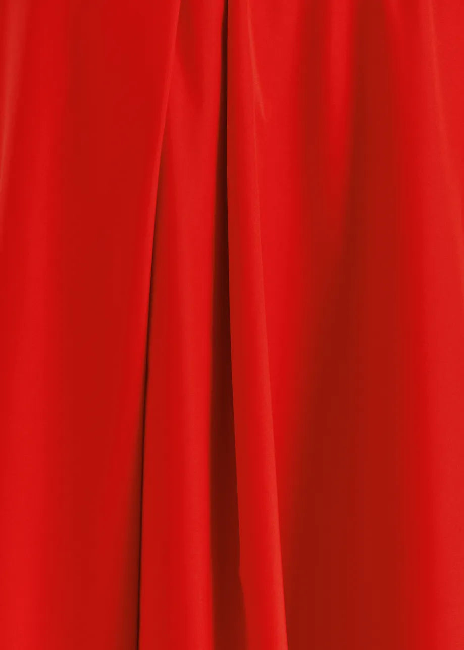 
                  
                    Hosanna Pleated Mid Skirt True Red
                  
                