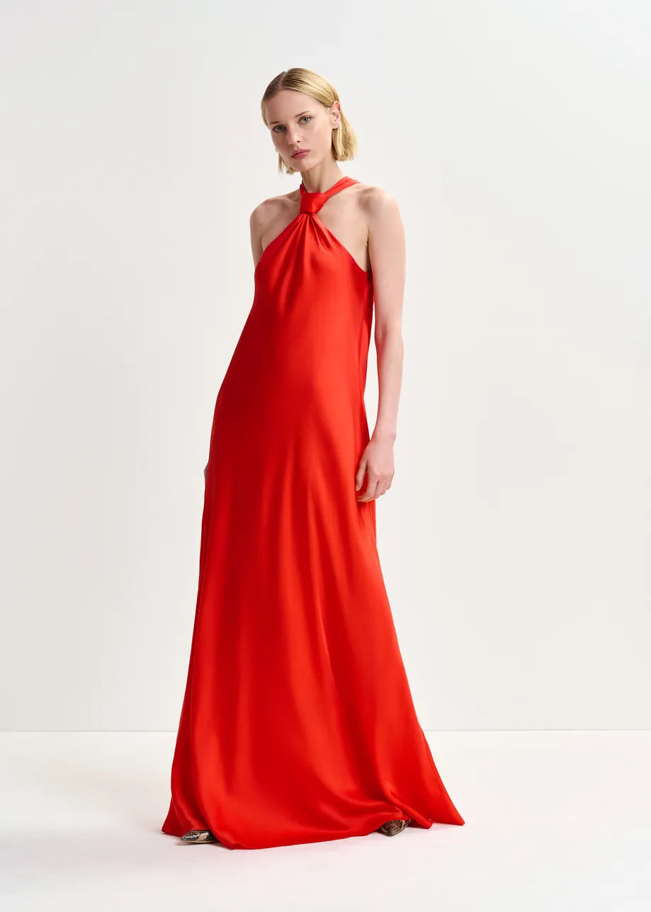 Huppsala Knot Detail Maxi Dress