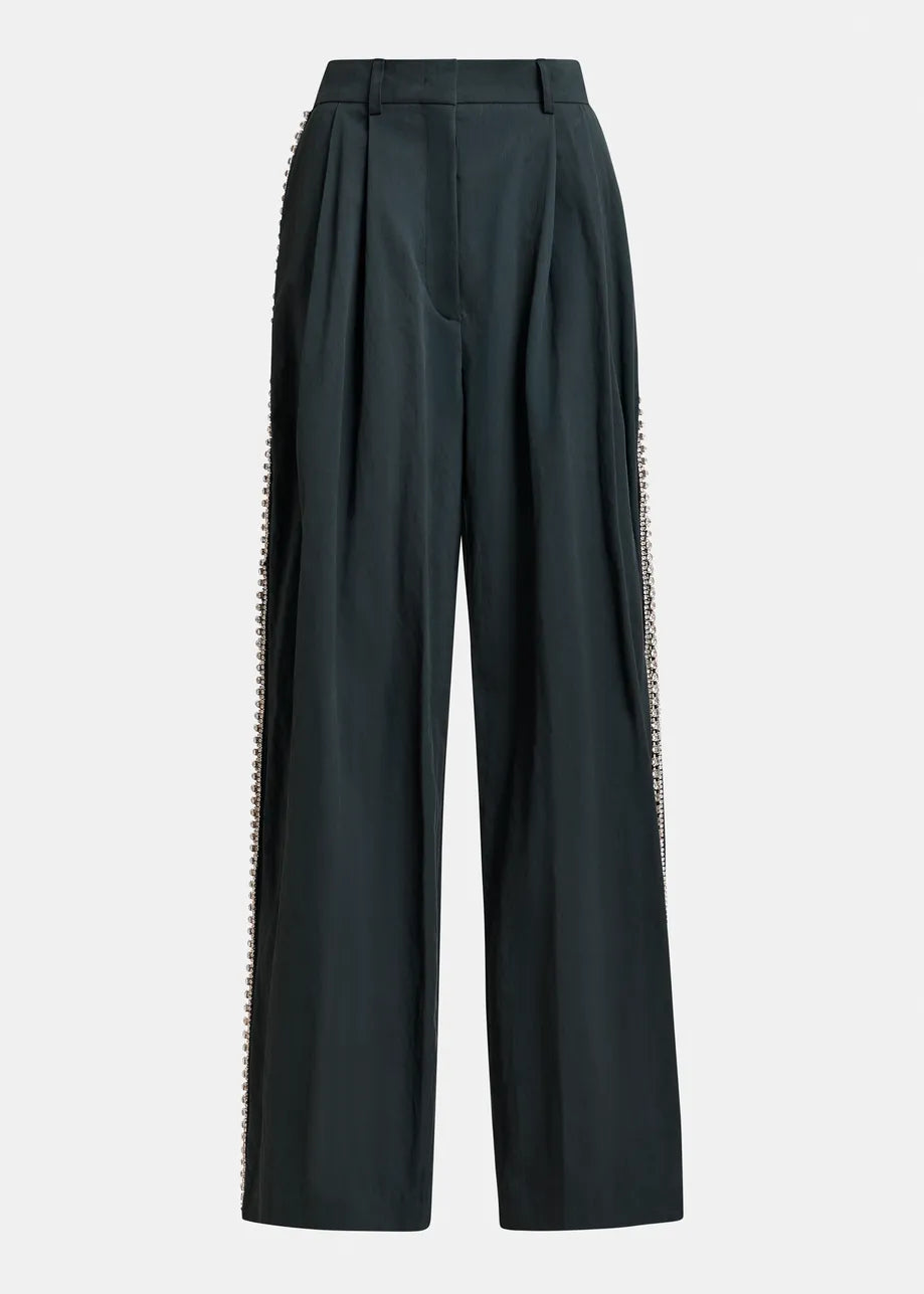 
                  
                    ISO Rhinestone Trimmed Wide Leg Pants
                  
                