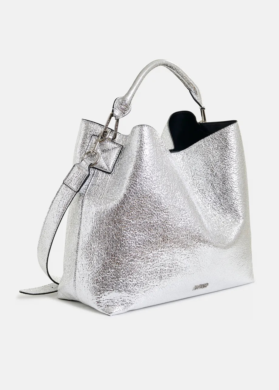 
                  
                    Istrala Silver Metallic Bag
                  
                