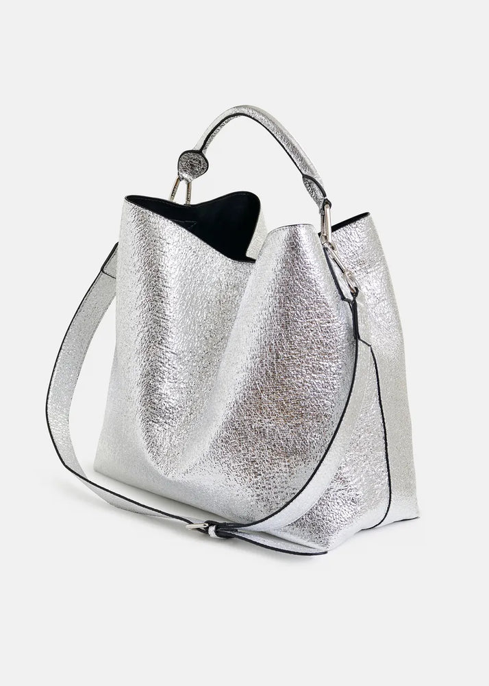 
                  
                    Istrala Silver Metallic Bag
                  
                