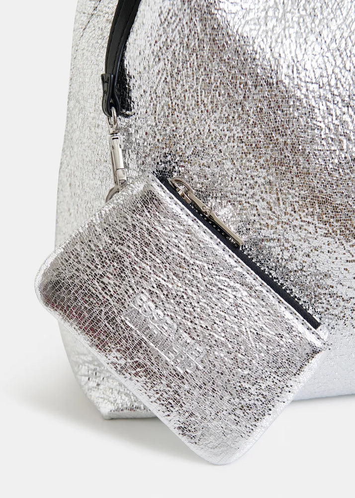 
                  
                    Istrala Silver Metallic Bag
                  
                