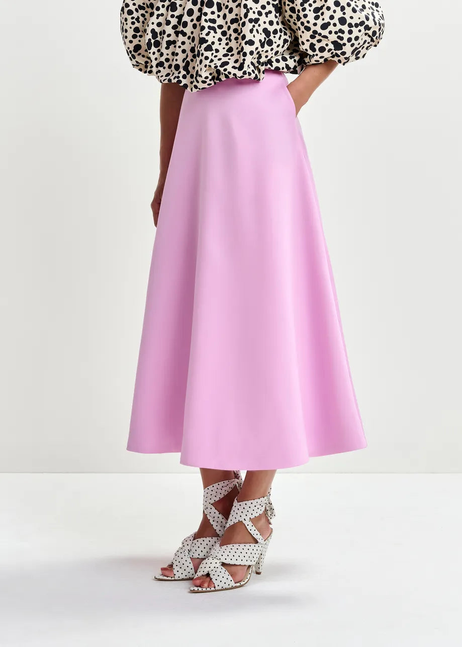 
                  
                    Julio Pink A-Line Skirt
                  
                