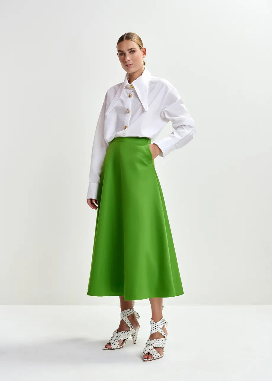 
                  
                    Julio Green A-Line Skirt
                  
                