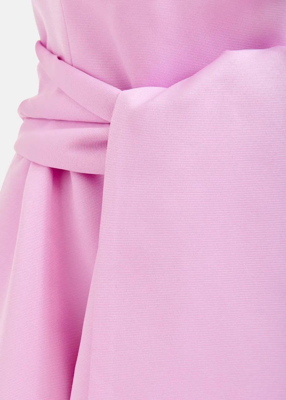 
                  
                    Juror Pink Strapless Midi Dress
                  
                