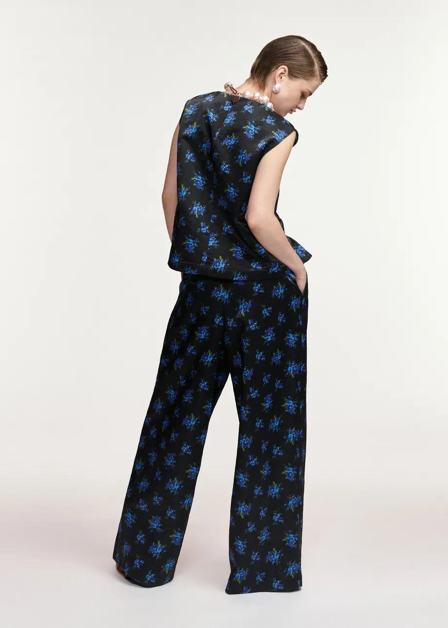 
                  
                    Karmen Wide Leg Pant Black Floral Combo
                  
                