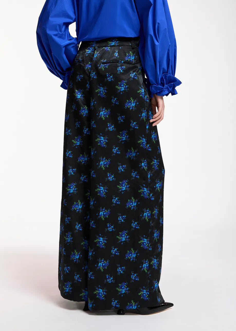 
                  
                    Karmen Wide Leg Pant Black Floral Combo
                  
                