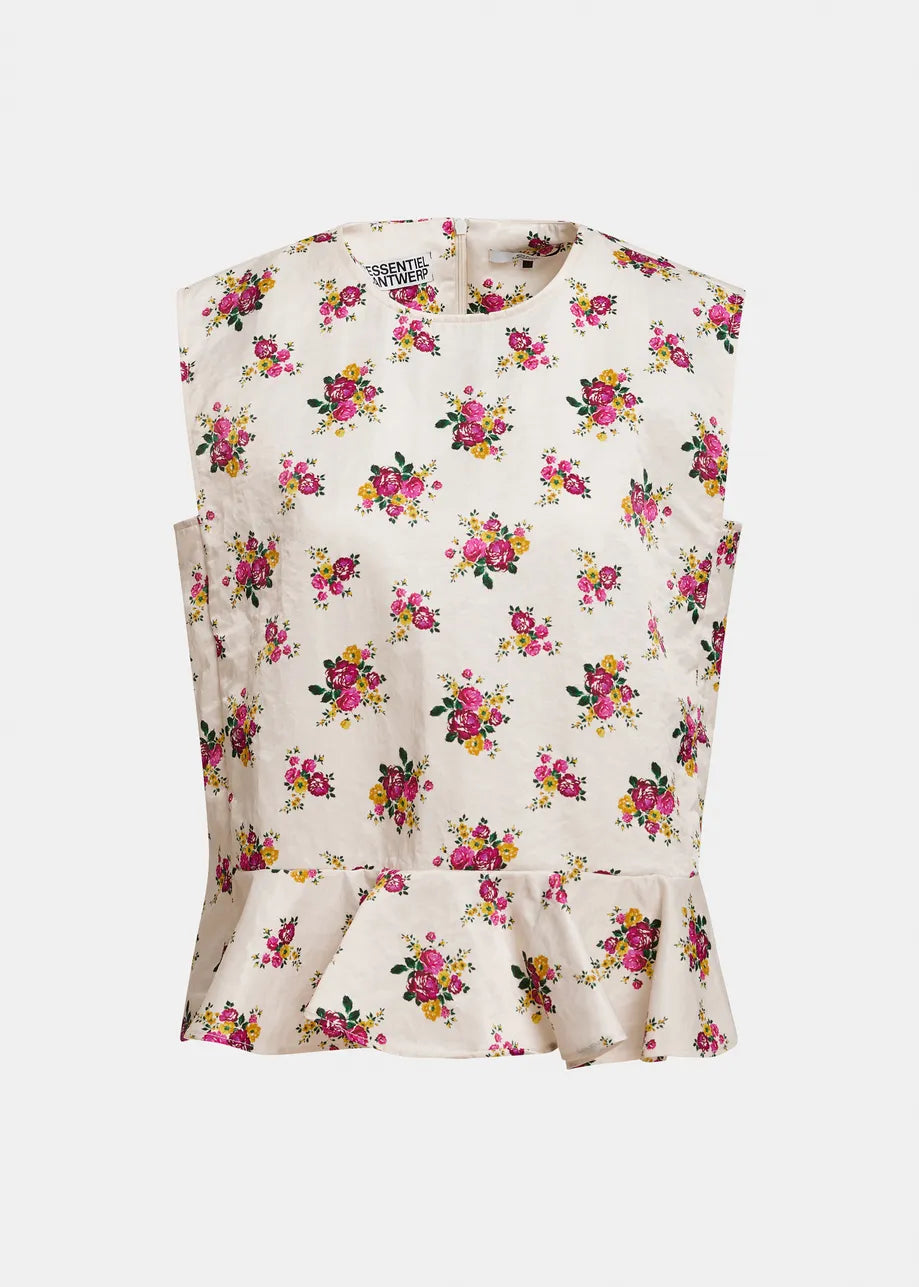 
                  
                    Klara Short Frill Top White Floral Combo
                  
                