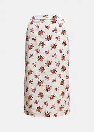 
                  
                    Kustard Pencil Skirt White Floral Combo
                  
                