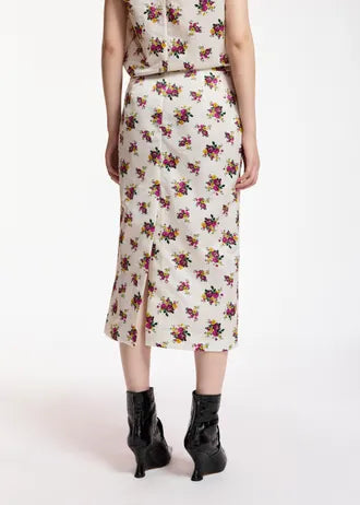 
                  
                    Kustard Pencil Skirt White Floral Combo
                  
                