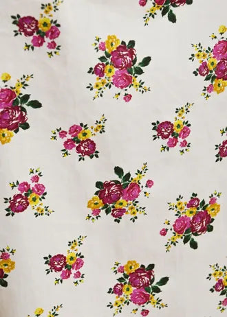 
                  
                    Kustard Pencil Skirt White Floral Combo
                  
                