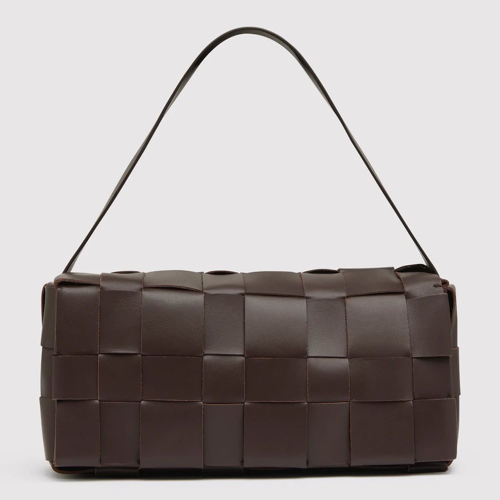 
                  
                    Woven Envelope Slim Bag Choclolate
                  
                