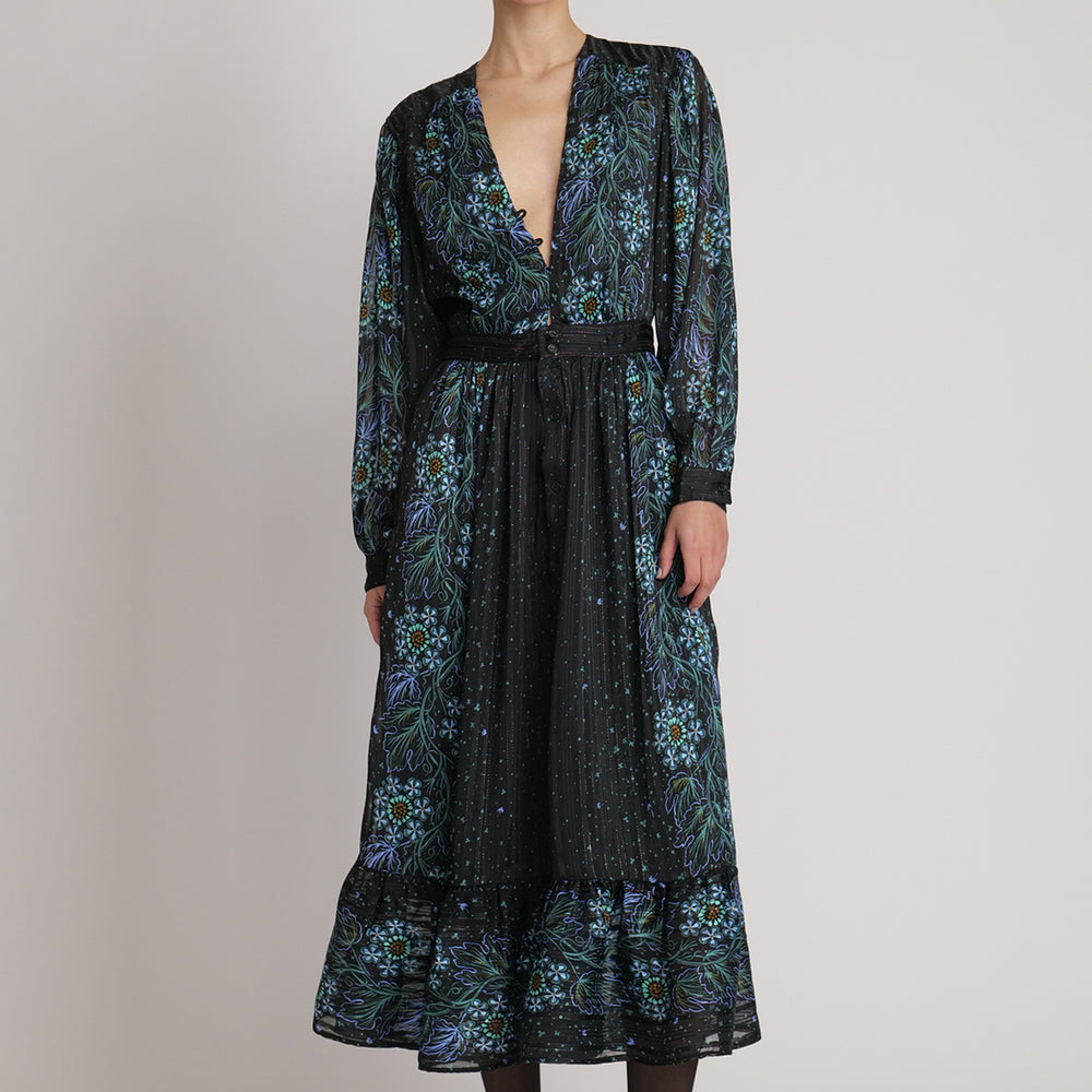 
                  
                    Phillipa Dress Black Print
                  
                