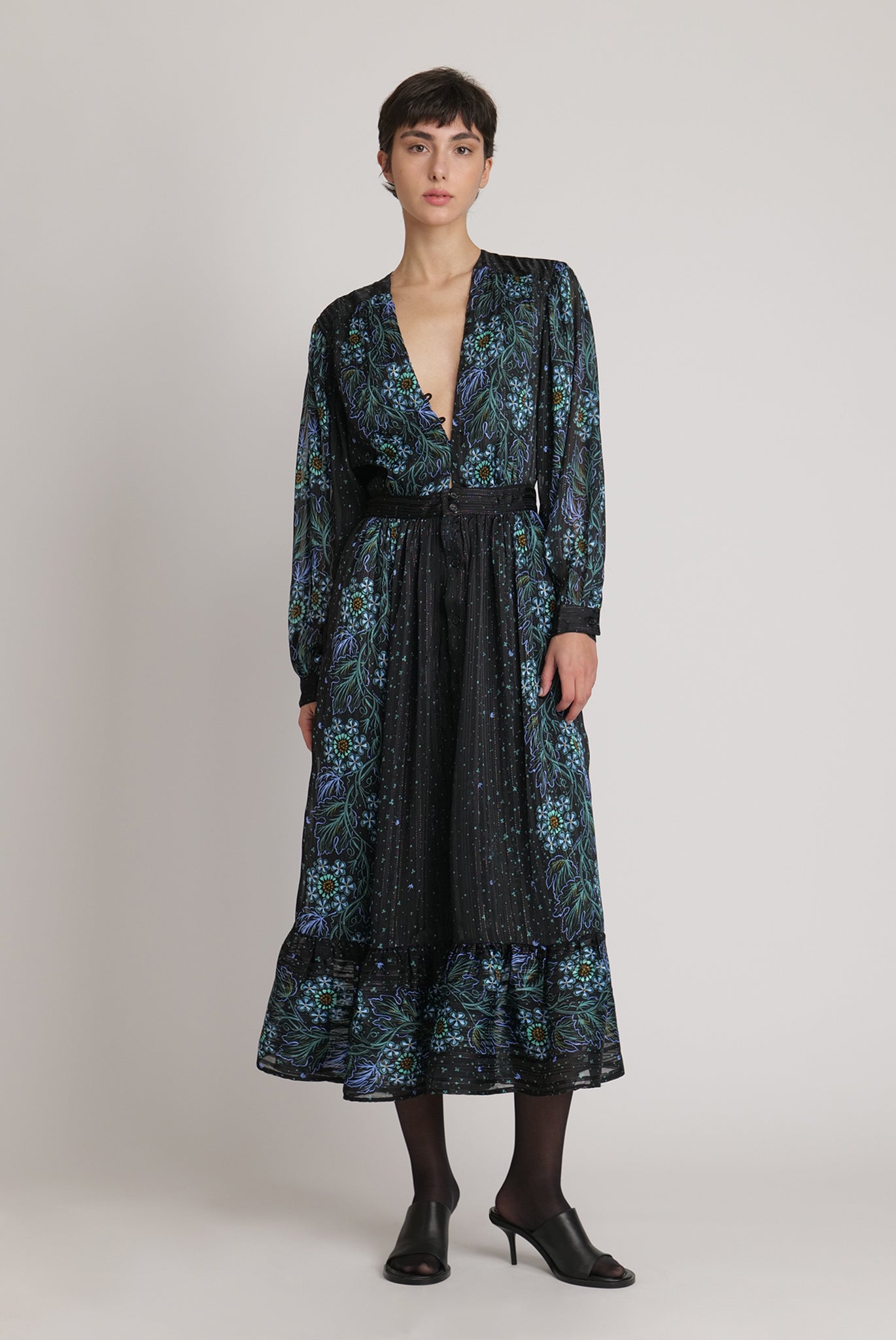 
                  
                    Phillipa Dress Black Print
                  
                