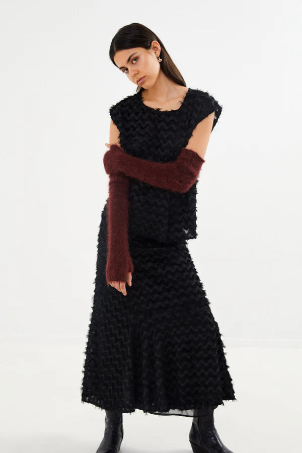 Selilja Skirt Black