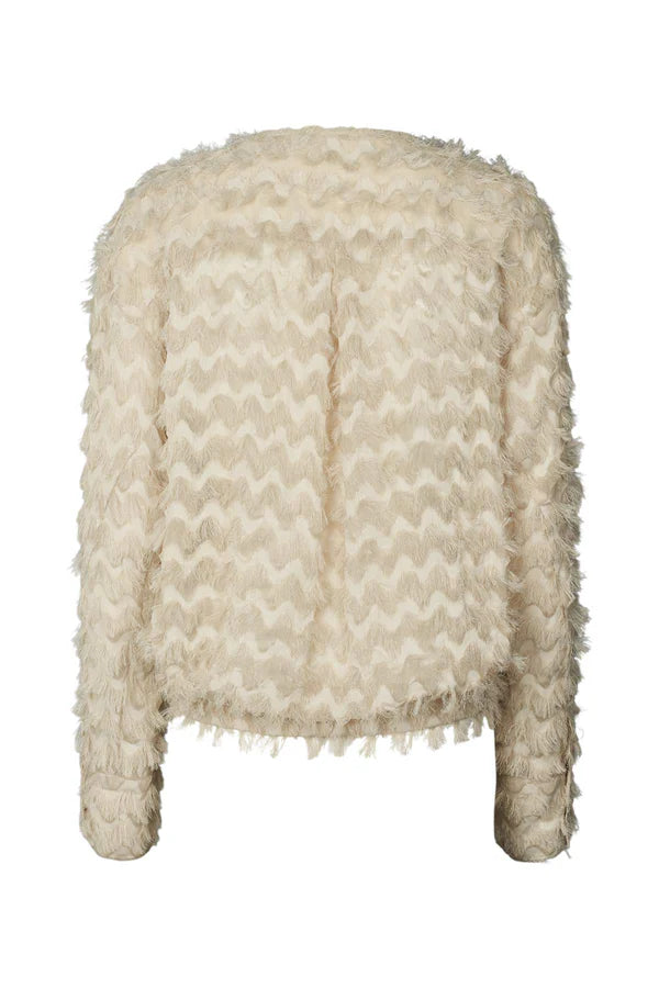 
                  
                    September Feathery Shirt Jacket Oyster
                  
                