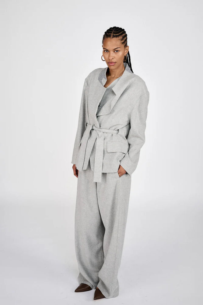 
                  
                    Everdeen Grey Melange Pant
                  
                
