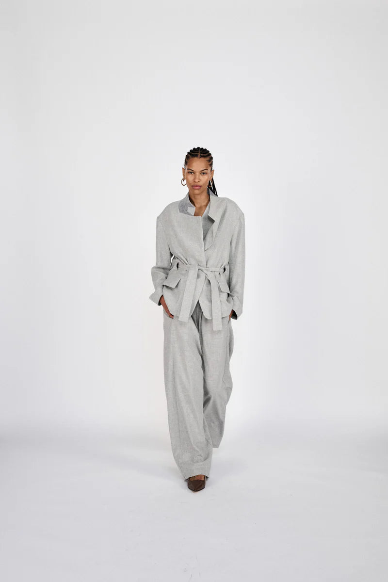 Everdeen Grey Melange Pant