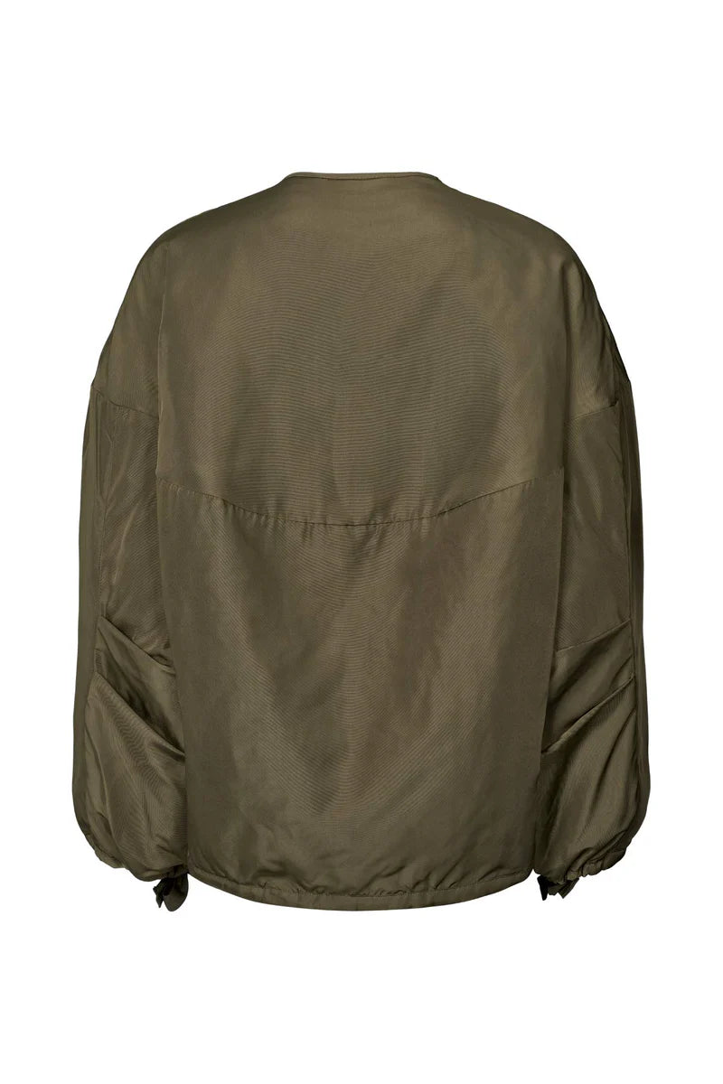 
                  
                    Glod Army Green Jacket
                  
                