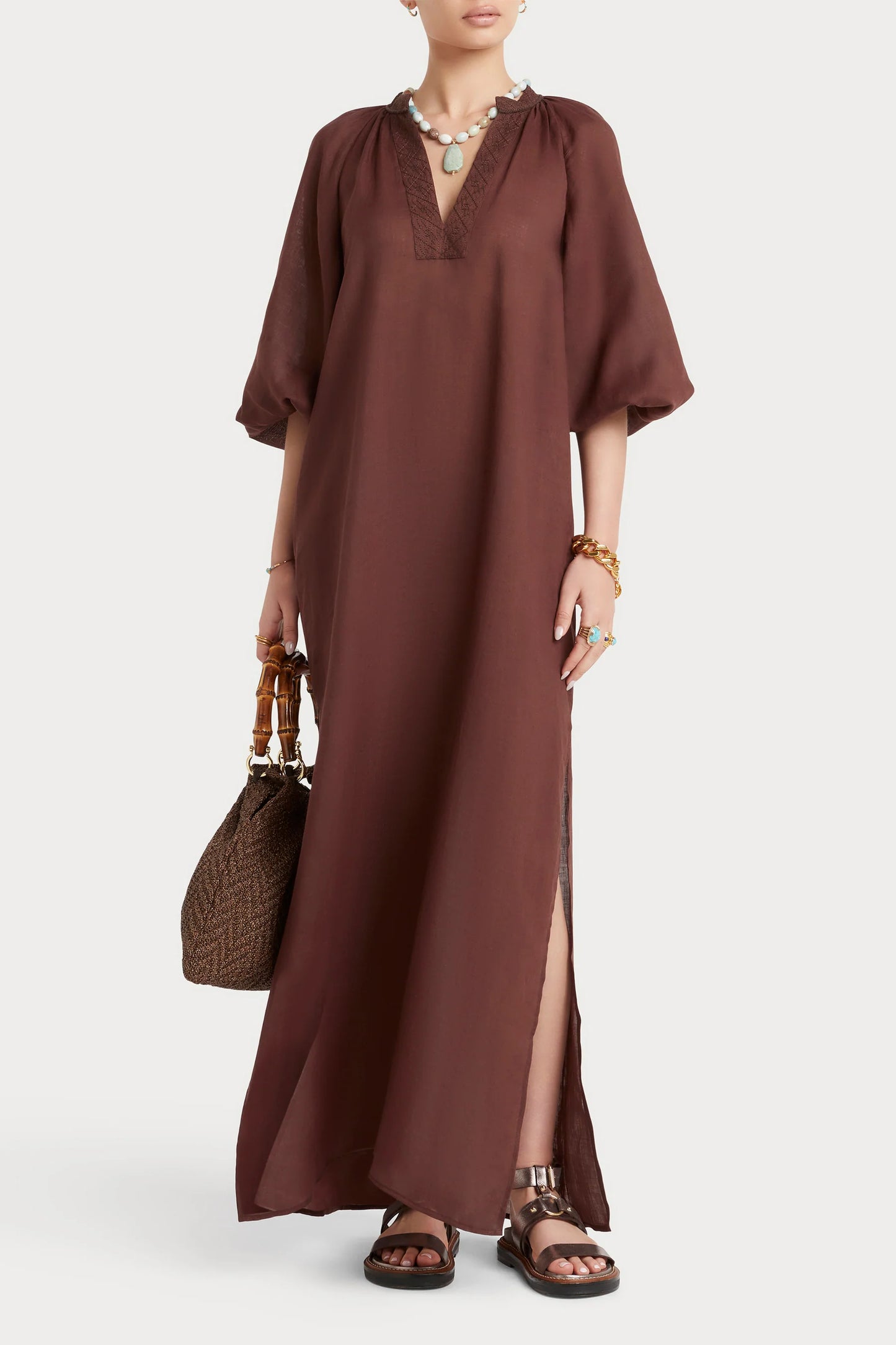 
                  
                    Daphni Kaftan Chocolate
                  
                