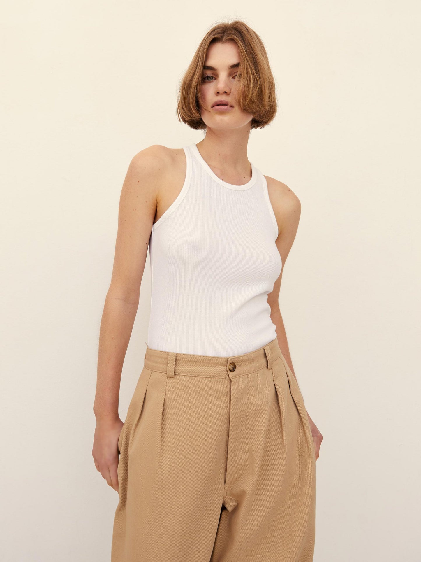 
                  
                    Mine Tank Top White
                  
                