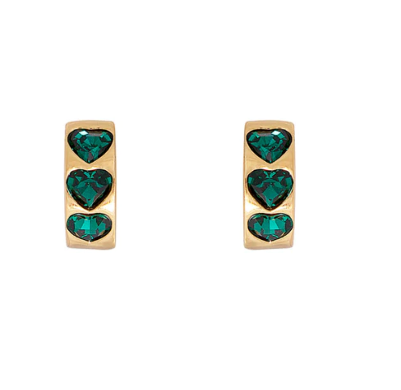 
                  
                    Emerald Crystal Love Huggies
                  
                